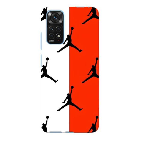 Чохли для Xiaomi Redmi Note 11E Pro - з картинкою JORDAN (AlphaPrint) – Лого Джордан