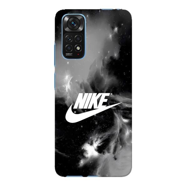 Чехол с логотипом Найк на Xiaomi Redmi Note 11E Pro – Найк дымчатый
