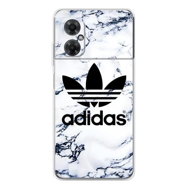 Чохли Адидас для Xiaomi Redmi Note 11R (AlphaPrint) – Адідас на мраморі