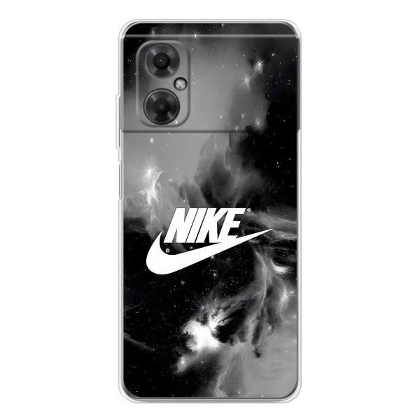 Чохол з логтипом Найк на Xiaomi Redmi Note 11R – Найк димчастий