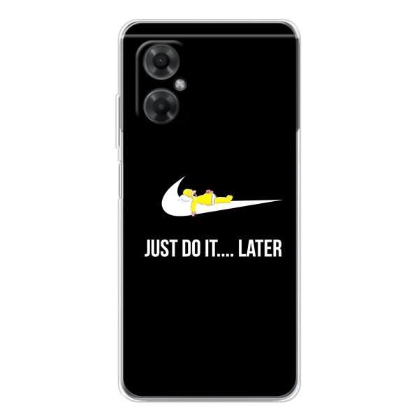 Чохол з логтипом Найк на Xiaomi Redmi Note 11R – Nike just do it