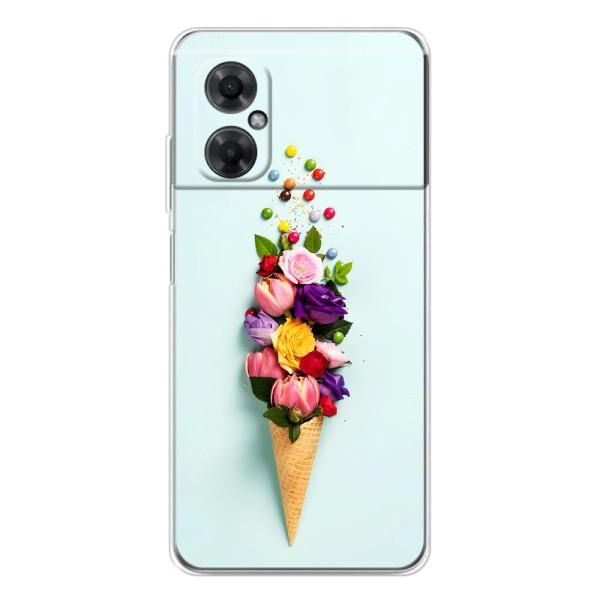 Чехлы с тематикой "ЦВЕТЫ" на Xiaomi Redmi Note 11R – Цветок-мороженное