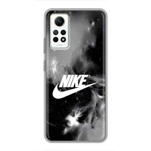 Чехол с логотипом Найк на Xiaomi Redmi Note 12 Pro (4g) – Найк дымчатый