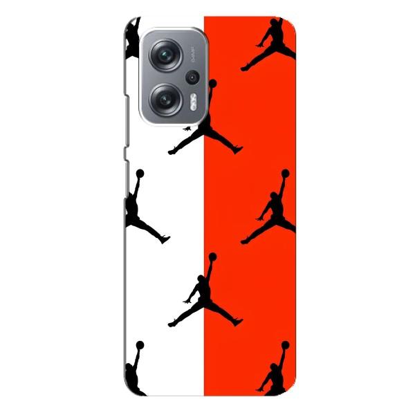 Чохли для Xiaomi Redmi Note 12 Pro Plus - з картинкою JORDAN (AlphaPrint) – Лого Джордан