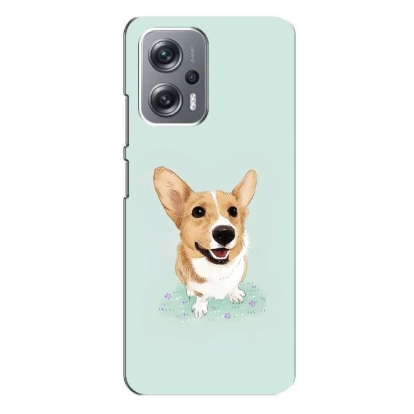 Чохли з собаками для Xiaomi Redmi Note 12 Pro (5g) (VPrint) – Коргі
