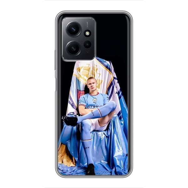 Чехлы с футболистом Ерлинг Холанд для Xiaomi Redmi Note 12 (AlphaPrint) – футболист Холанн