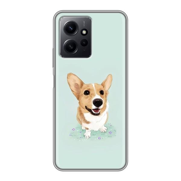 Чехлы с собаками для Xiaomi Redmi Note 12 (VPrint) – Корги