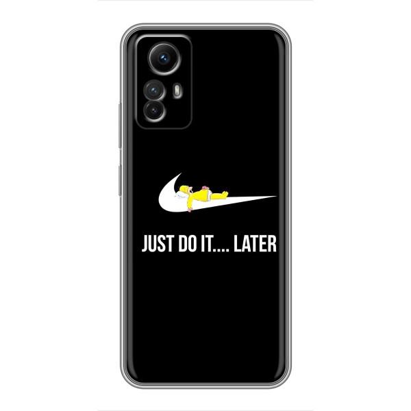 Чехол с логотипом Найк на Xiaomi Redmi Note 12s – Nike just do it