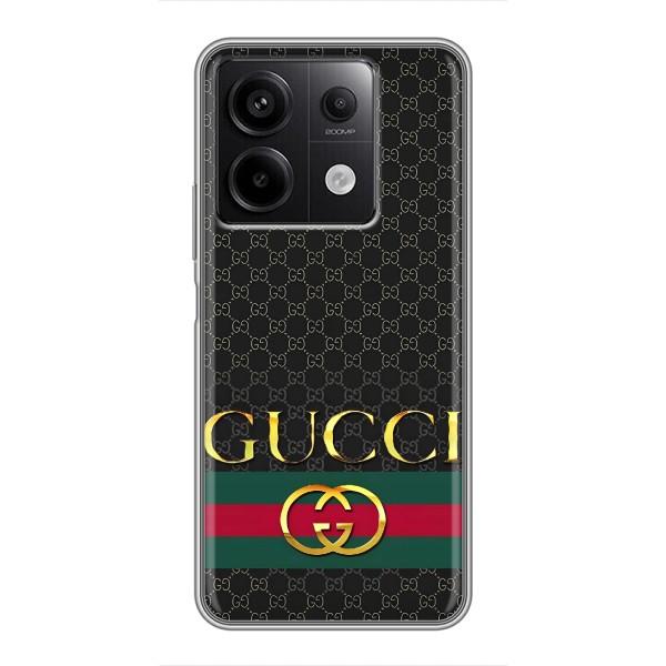 Чехлы ГУЧЧИ для Редми Нот 13 (5G) (AlphaPrint) – Gucci оригинал