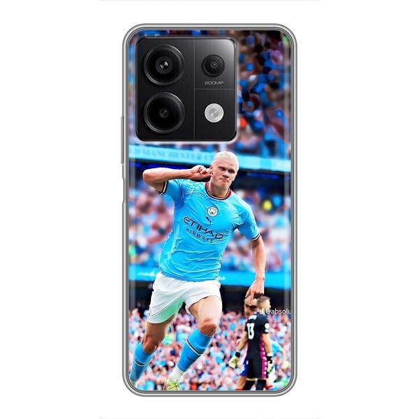 Чохли з футболістом Ерлінг Холанд для Xiaomi Redmi Note 13 (5G) (AlphaPrint) – фанати Холанда