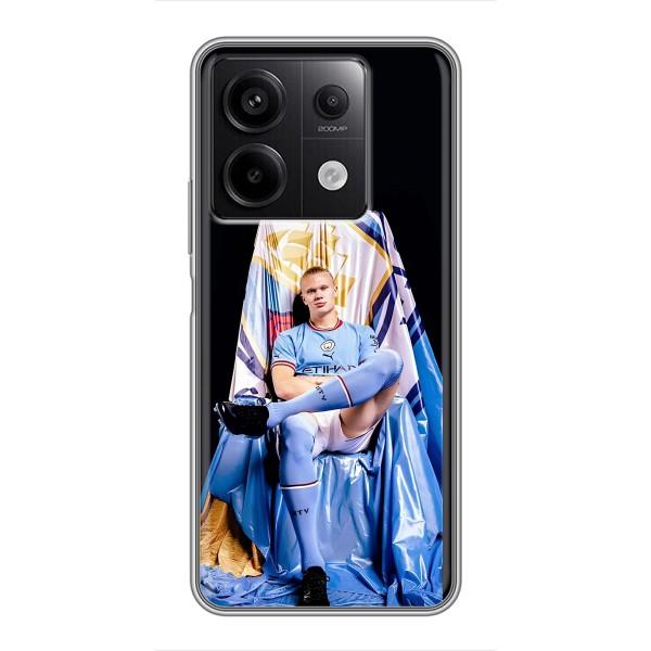 Чохли з футболістом Ерлінг Холанд для Xiaomi Redmi Note 13 (5G) (AlphaPrint) – футболіст Холанн