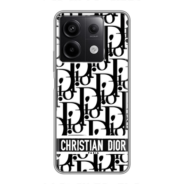 Чехол (Dior, Prada, YSL, Chanel) для Xiaomi Redmi Note 13 (5G) – Christian Dior