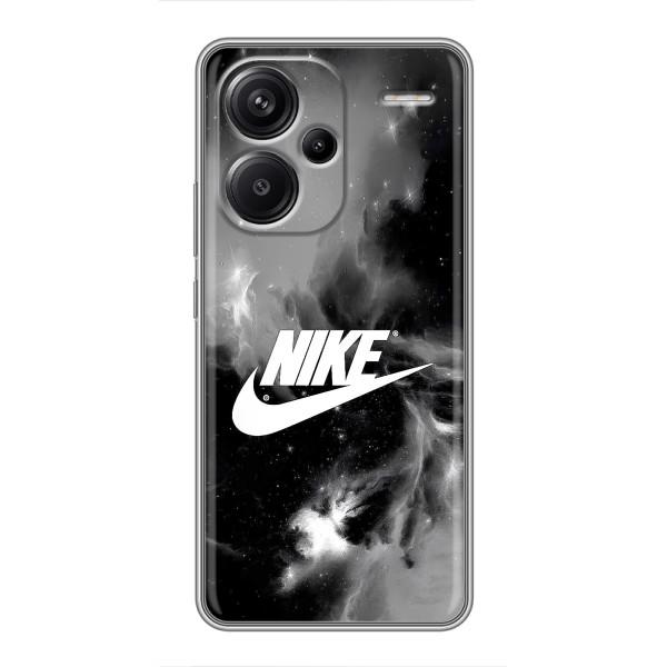 Чехол с логотипом Найк на Xiaomi Redmi Note 13 Pro Plus – Найк дымчатый
