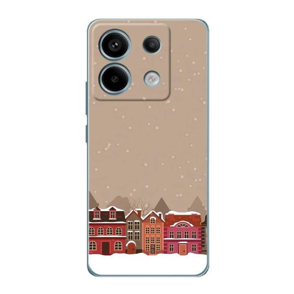 Новорічні, Святкові Чохли для Xiaomi Redmi Note 13 Pro (4G) - 2024 год – Зимове місто