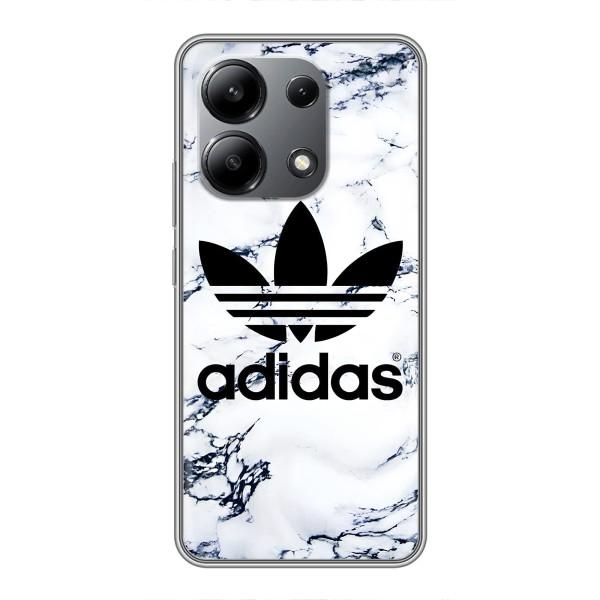 Чехлы Адидас для Xiaomi Redmi Note 13 (4G) (AlphaPrint) – Адидас на мраморе