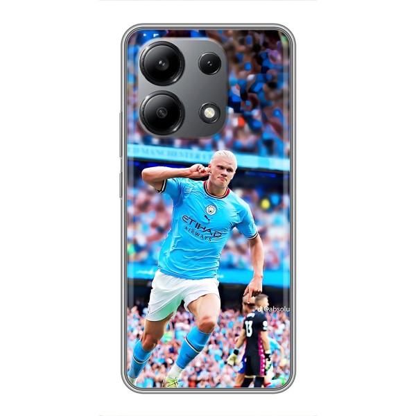 Чехлы с футболистом Ерлинг Холанд для Xiaomi Redmi Note 13 (4G) (AlphaPrint) – фанаты Холанда