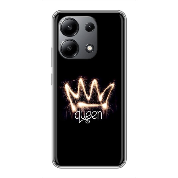 Чехол (Корона на чёрном фоне) для Редми Нот 13 (4G) – Корона