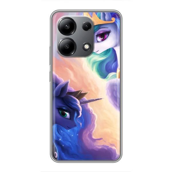 Чехол для Редми Нот 13 (4G) - (Единорожки - Новинки) (AlphaPrint) – Единорожки