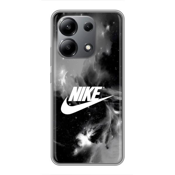 Чехол с логотипом Найк на Xiaomi Redmi Note 13 (4G) – Найк дымчатый