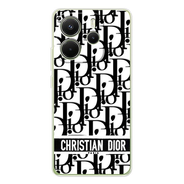 Чехол (Dior, Prada, YSL, Chanel) для Xiaomi Redmi Note 14 4G (Global version) – Christian Dior