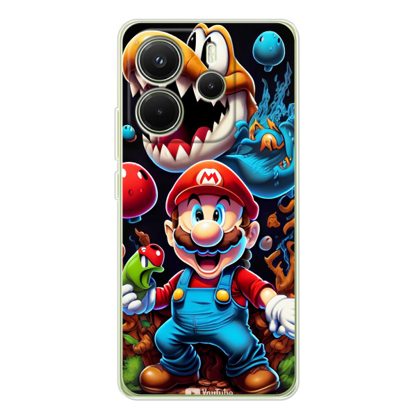 Чехол КИБЕРСПОРТ для Xiaomi Redmi Note 14 4G (Global version) – Марио