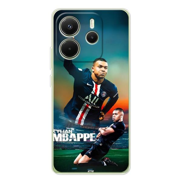 Чехол (TPU) с Футболистом на Xiaomi Redmi Note 14 4G – MBAPPE