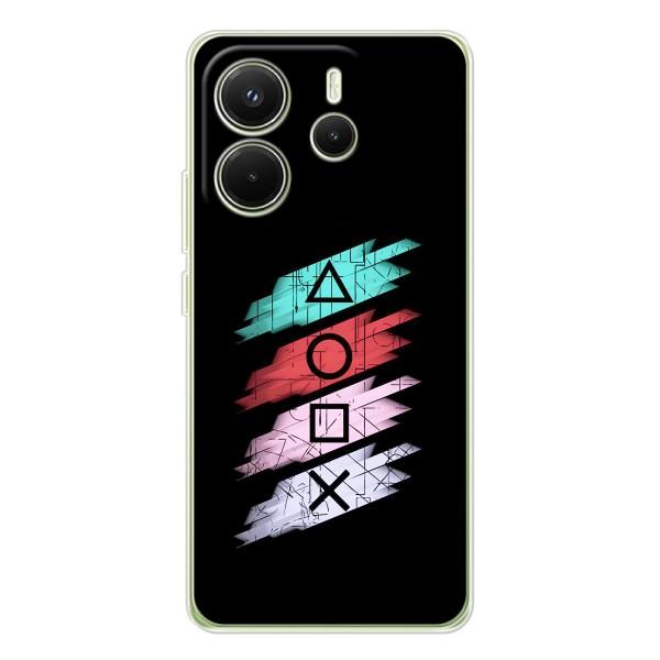 Чехол КИБЕРСПОРТ для Xiaomi Redmi Note 14 4G – Значки Sony