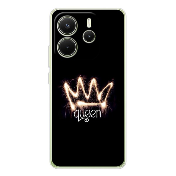 Чехол (Корона на чёрном фоне) для Редми Нот 14 4G – Корона