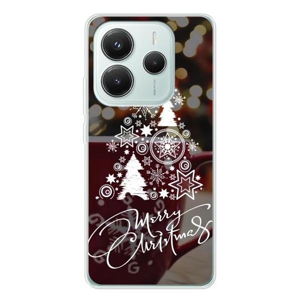 Різдвяні Чохли для Xiaomi Redmi Note 14 5G (VPrint) – Ялинка яскрава