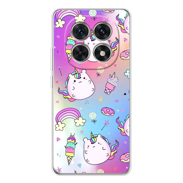 Чохол Unicorn на Xiaomi Redmi Note 15 5G – Веселка і Єдинорог