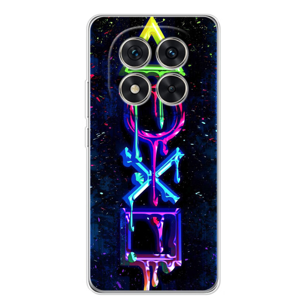 Чохли з тематикою Кіберспорт для Xiaomi Redmi Note 15 Pro 5G (VPrint) – Pleystation лого