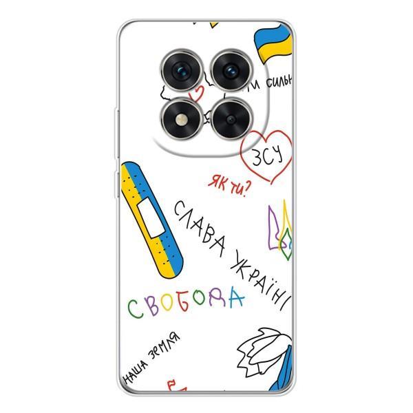 Чохли (Доброго вечора, ми за України) для Редмі Нот 15 Про Плюс (AlphaPrint) – Стикер