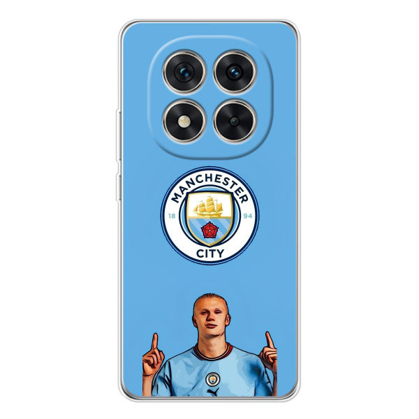 Чехлы с футболистом Ерлинг Холанд для Xiaomi Redmi Note 15 Pro Plus (AlphaPrint) – Холанд Манчестер Сити