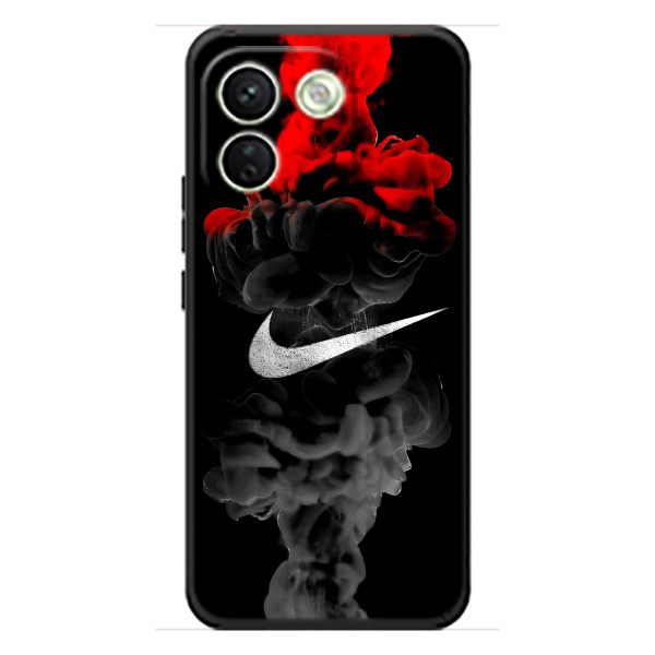 Чехол с логотипом Найк на Xiaomi Redmi Note 17 Pro Max – Найк на черном