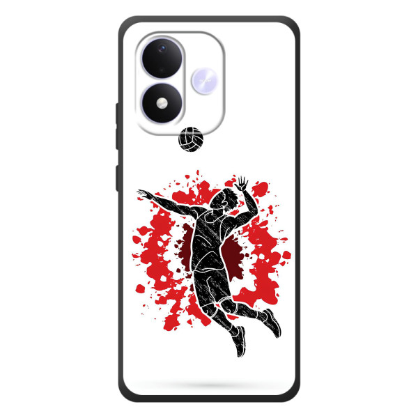 Чехлы с принтом Спортивная тематика для Xiaomi Redmi Note 17 – Волейболист