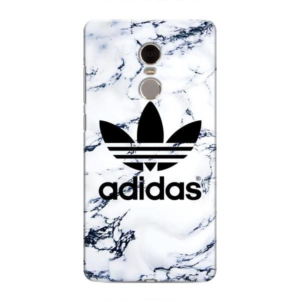 Чохли Адидас для Xiaomi Redmi Note 4 (AlphaPrint) – Адідас на мраморі