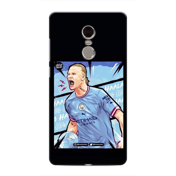 Чохли з футболістом Ерлінг Холанд для Xiaomi Redmi Note 4 (AlphaPrint) – гол Ерлінг Холанд