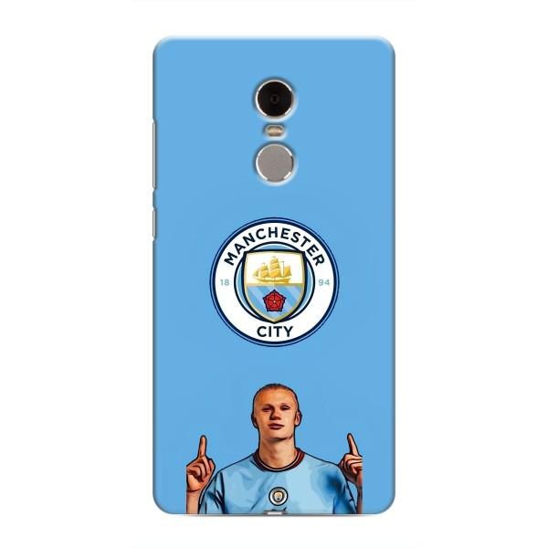 Чохли з футболістом Ерлінг Холанд для Xiaomi Redmi Note 4 (AlphaPrint) – Холанд Манчестер Сіті