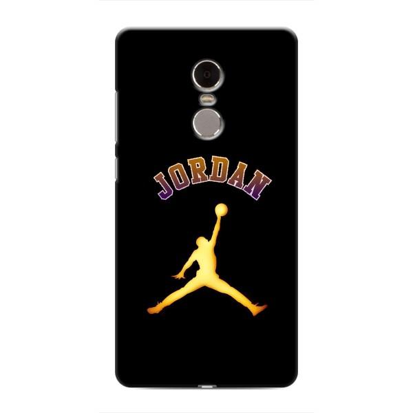 Чехлы для Xiaomi Redmi Note 4 - с картинкой JORDAN (AlphaPrint) – Jordan Gold