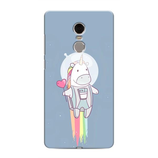Чехол Unicorn на Xiaomi Redmi Note 4 – Единорог космонавт