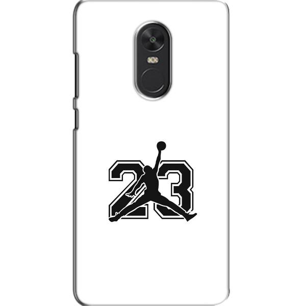 Чехлы для Xiaomi Redmi Note 4X - с картинкой JORDAN (AlphaPrint) – Jordan 23