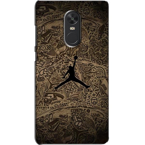 Чехлы для Xiaomi Redmi Note 4X - с картинкой JORDAN (AlphaPrint) – Logo Jordan