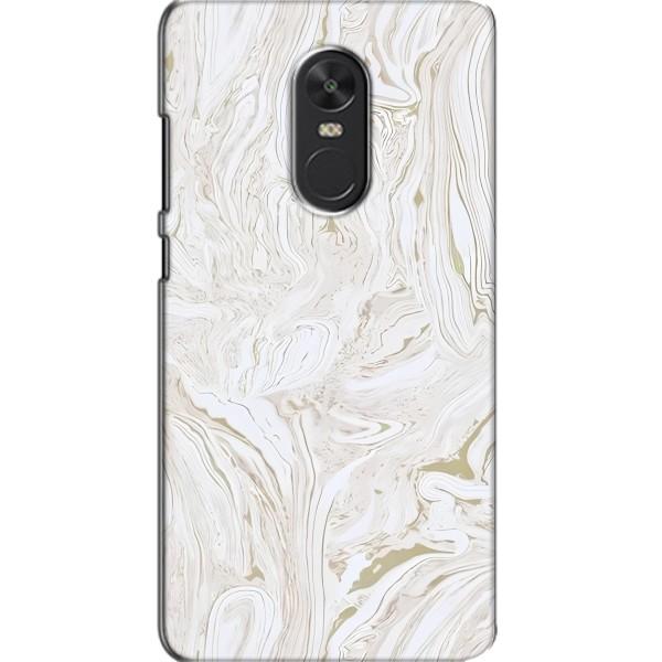 Мраморный чехол на Xiaomi Redmi Note 4X (VPrint) – Белый мрамор