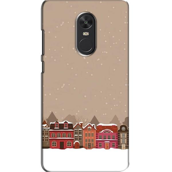 Новорічні, Святкові Чохли для Xiaomi Redmi Note 4X - 2024 год – Зимове місто