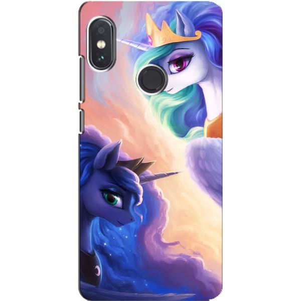 Чехол для Сяоми Редми Ноут 5 Про - (Единорожки - Новинки) (AlphaPrint) – Единорожки