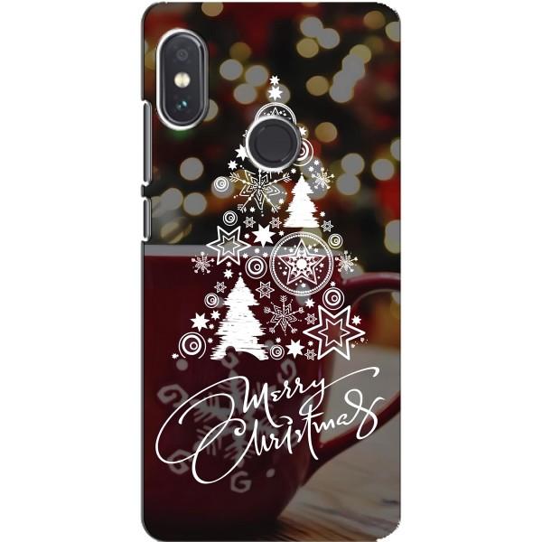 Різдвяні Чохли для Xiaomi Redmi Note 5 Pro (VPrint) – Ялинка яскрава