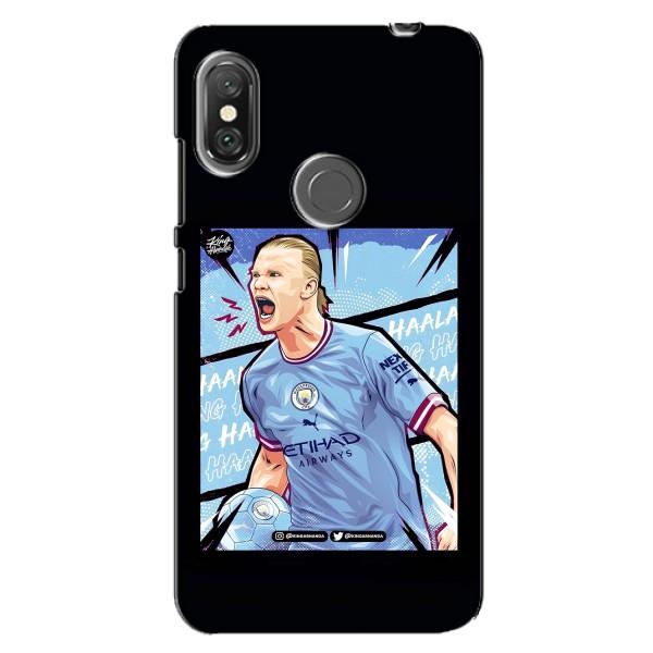 Чехлы с футболистом Ерлинг Холанд для Xiaomi Redmi Note 6 Pro (AlphaPrint) – гол Эрлинг Холланд