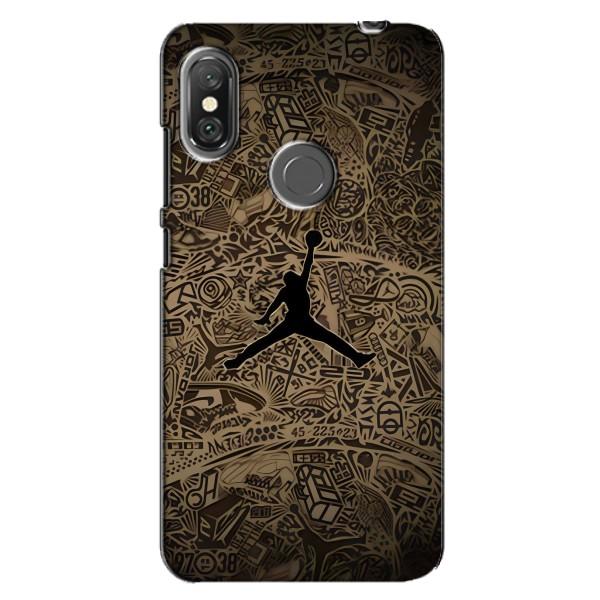 Чехлы для Xiaomi Redmi Note 6 Pro - с картинкой JORDAN (AlphaPrint) – Logo Jordan