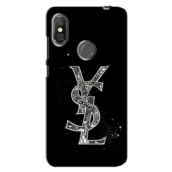Чохол (Dior, Prada, YSL, Chanel) для Xiaomi Redmi Note 6 Pro – YSL
