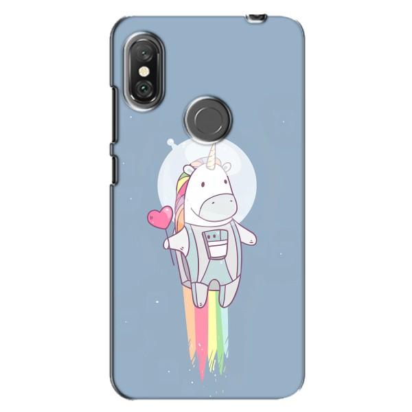 Чохол Unicorn на Xiaomi Redmi Note 6 Pro – Єдинорог космонавт
